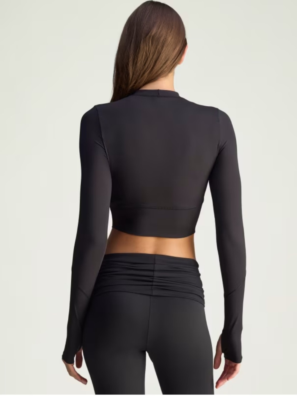 NEW💎ADIDAS BY STELLA MCCARTNEY TRAINING LONGSLEEVE CROP $100 - Picture 4 of 8